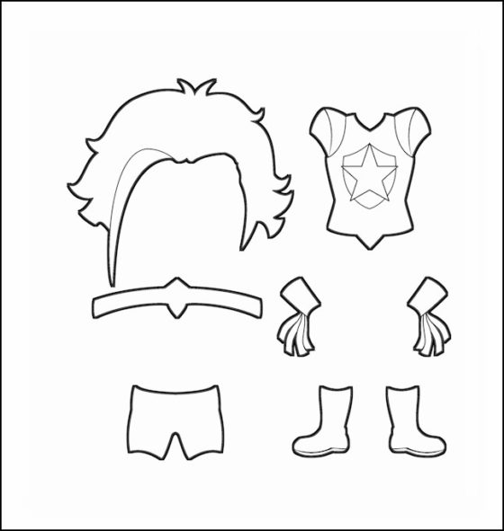 Superhero Paper Dolls - MakingFriends