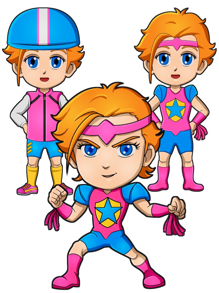 Girl Scout Superhero