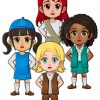 Girl Scout Superhero