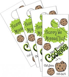 Girl Scout Cookie Door Hangers