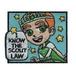 Girl Scout Law Fun Patch
