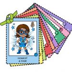 Girl Scout Law Cards