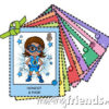 Girl Scout Superhero Law Cards Download