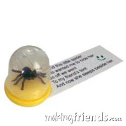 Camping Spider Girl Scout Friendship SWAP Kit via @gsleader411
