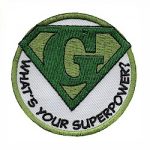 Girl Scout Superhero Fun Patch