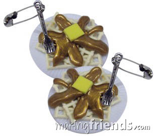 Belgian Waffle Girl Scout Friendship SWAP Kit via @gsleader411