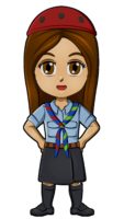 Italy Girl Guide Uniform