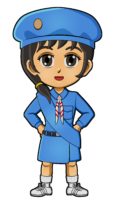 Japan Girl Guide Uniform