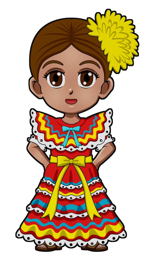 mexican paper doll
