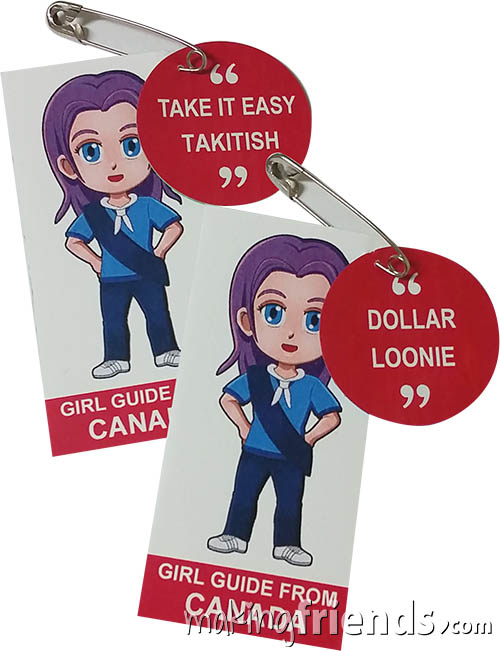 Girl Scout Thinking Day Learn SWAP Kit Canada via @gsleader411