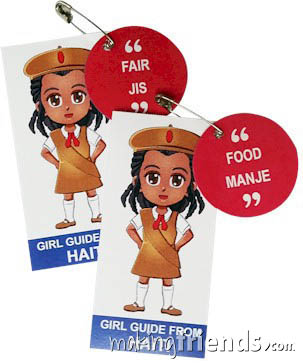 Girl Scout Thinking Day Learn SWAP Kit Haiti via @gsleader411