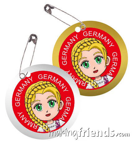 Featuring traditional clothing from Germany, these swaps are easy to make. Kit makes 24. #makingfriends #gsmakingfriends #girlscoutswaps #swaps #girlscouts #scouts #girlscoutleader #thinkingday #worldthinkingday via @gsleader411