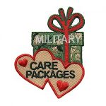 Military Care Package Girl Scout Fun Patch