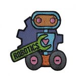 Girl Scout Robotics Fun Patch
