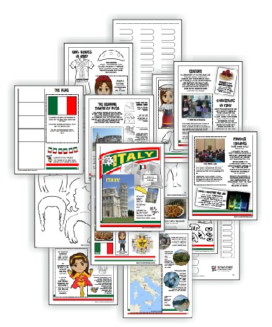 Italy Girl Scout Thinking Day