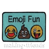 Girl Scout Emoji Fun Patch