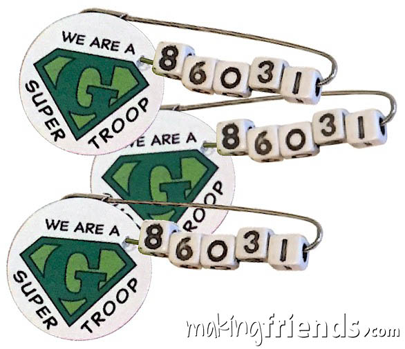 Girl Scout Super Troop Friendship SWAP via @gsleader411