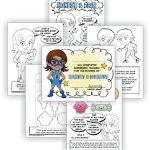 Superhero Daisy Girl Scout Light Blue Petal Download