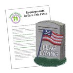 Girl Scout Flag Laying Patch Program®