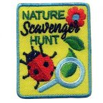 Girl Scout Nature Scavenger Hunt Fun Patch