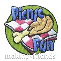 Girl Scout Picnic Fun Patch