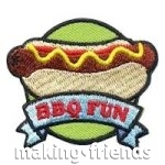 Girl Scout BBQ Fun Patch
