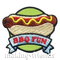 Girl Scout BBQ Fun Patch