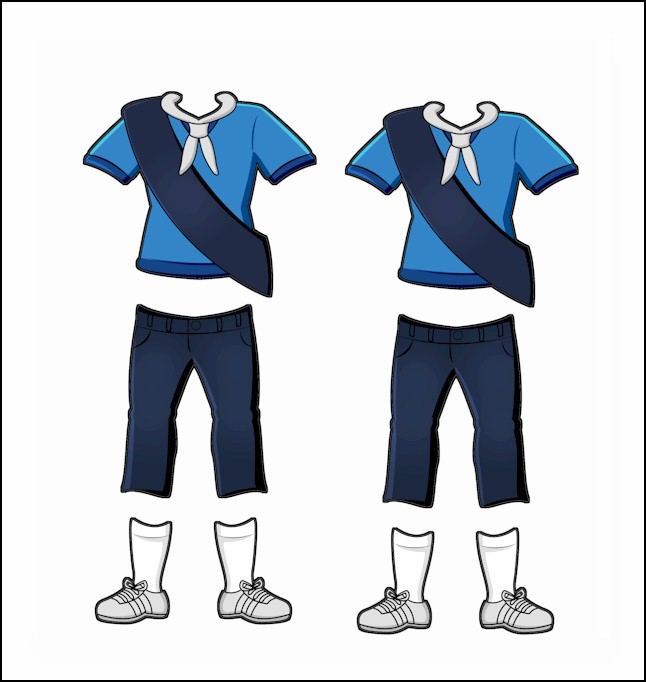 Canada Girl Guide Uniform for Thinking Day