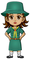 Thailand Girl Guide Uniform for Thinking Day