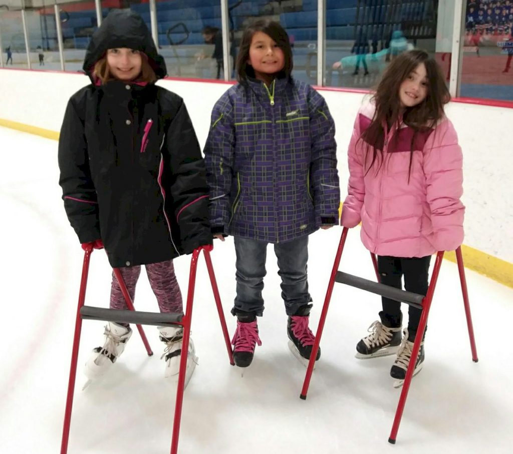 Girl Scouts Ice Skating