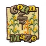 Corn Maze Girl Scout Patch