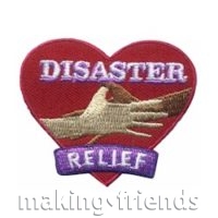 Girl Scout Disaster Relief Patch