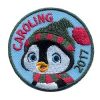 Caroling Girl Scout Patch