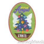 girl scouts angel tree fun patch $.69 each free shipping available