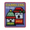Caroling for Cans Girl Scout Patch