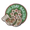 Holiday Baking Girl Scout Patch