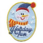 Holiday Fun Girl Scout Patch