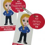 Russia Girl Scout SWAP