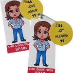 Spain Girl Scout SWAP Kit