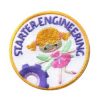 Starter Engineering Girl Scout Fun Patch