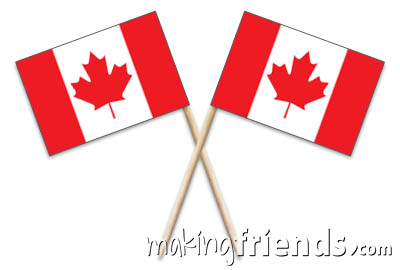 Canada Toothpick Flags via @gsleader411