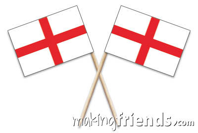 England Toothpick Flags via @gsleader411
