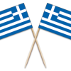 Greece Toothpick Flags