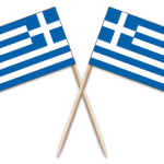 Greece Toothpick Flags