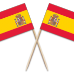 Spain Toothpick Flags