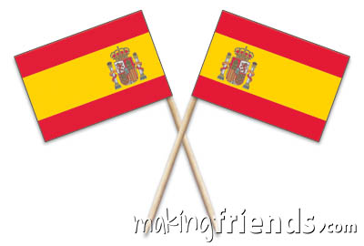 Spain Toothpick Flags via @gsleader411