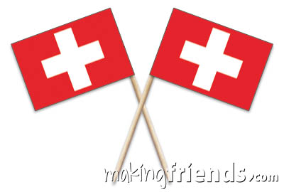 Switzerland Toothpick Flags via @gsleader411