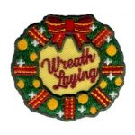 Wreath Laying Scout Patch