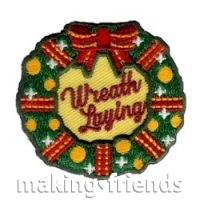 Girl Scout Wreath Laying Patch