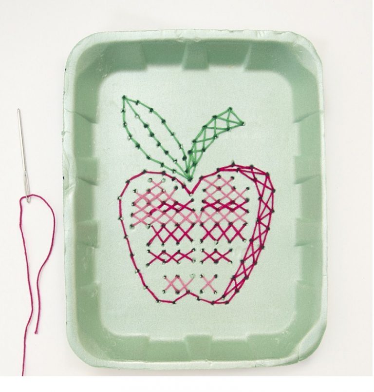 Cross Stitch Apple